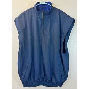 Sun Mountain Performance Men’s 1/4 Zip Water Wind Proof Golf Vest Size XXL